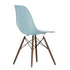 Cadeira Eames em Plástico DSW / Base dark maple